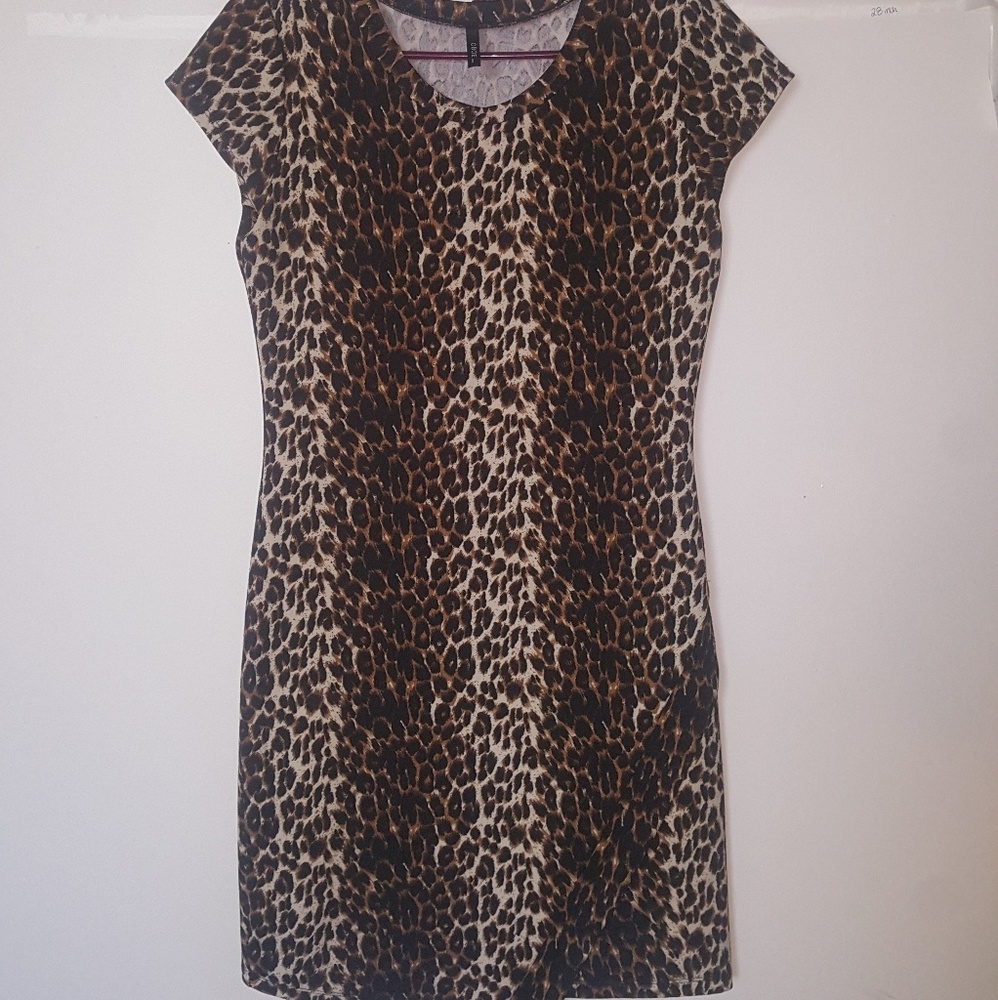 Cheetah print dress